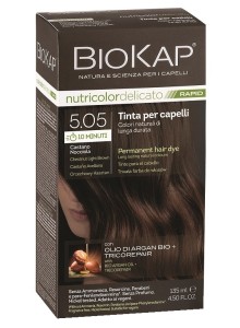 Biokap Nutricolor Delicato Rapid 5.05 / Chestnut Light Brown Hair Dye