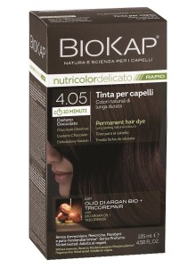 Biokap Nutricolor Delicato Rapid 4.05 / Chocolate Chestnut Hair Dye