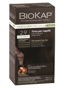 Biokap Nutricolor Delicato Rapid 2.9 / Dark Chestnut Chocolate Hair Dye