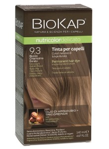 Biokap Nutricolor Delicato 9.3 / Extra Light Golden Blond Hair Dye