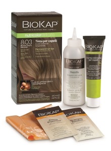 Biokap Nutricolor Delicato 8.03 / luonnollinen vaalea blondi / kestoväri