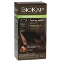 Biokap Nutricolor Delicato 5.05 / Chestnut Light Brown Hair Dye