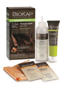 Biokap Nutricolor Delicato 5.34 / Honey Chestnut Hair Dye