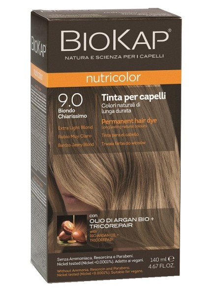 Biokap Nutricolor 9.0 / Extra Light Blond Hair Dye