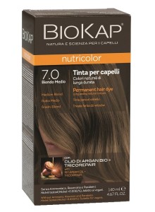 Biokap Nutricolor 7.0 / Medium Blond Hair Dye