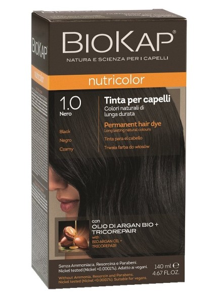 Biokap Nutricolor 1.0 / Black Hair Dye