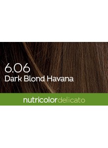 Biokap Nutricolor Delicato 6.06 / Dark Blond Havana Hair Dye