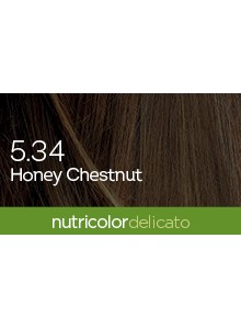 Biokap Nutricolor Delicato 5.34 / Honey Chestnut Hair Dye