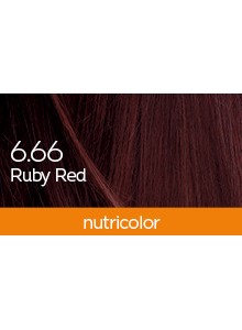 Juuksevärv Biokap Nutricolor 6.66 / rubiinpunane / püsivärv