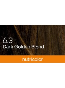 Краска для волос Biokap Nutricolor  6.3 / Темный золотой