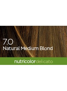 Biokap Nutricolor Delicato 7.0 / luonnollinen keski vaalea / kestoväri