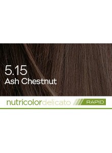 Biokap Nutricolor Delicato Rapid 5.15 / Ash Chestnut Hair Dye