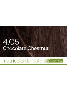 Biokap Nutricolor Delicato Rapid 4.05 / Chocolate Chestnut Hair Dye