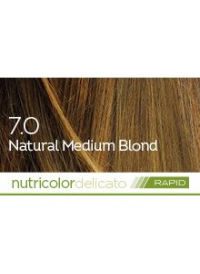 Biokap Nutricolor Delicato Rapid 7.0 / luonnollinen medium blondi / kestoväri