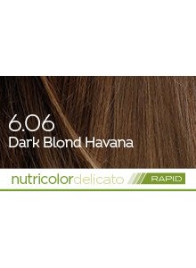 Biokap Nutricolor Delicato Rapid 6.06 / Dark blond Havana / Hair Dye