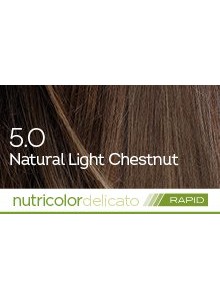 Biokap Nutricolor Delicato Rapid 5.0 / Natural Light Chestnut/ Hair Dye