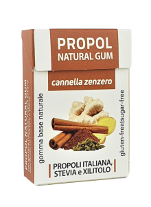 Chewing Gum con Propoli, Cannella e Zenzero