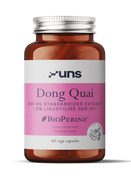 Dong Quai ekstrakt (500mg) + Bioperiin