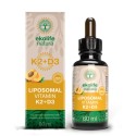 Liposomal Vitamin K2+D3, 60ml / dietary supplement