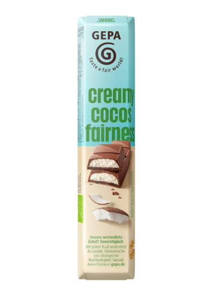 Milk Chocolate with Coconut Cream Filling