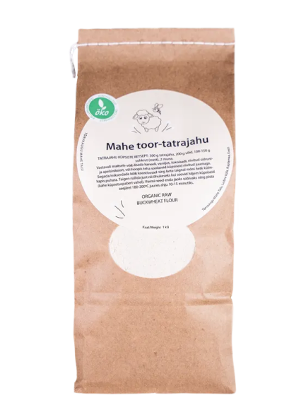 Organic Raw Buckwheat Flour