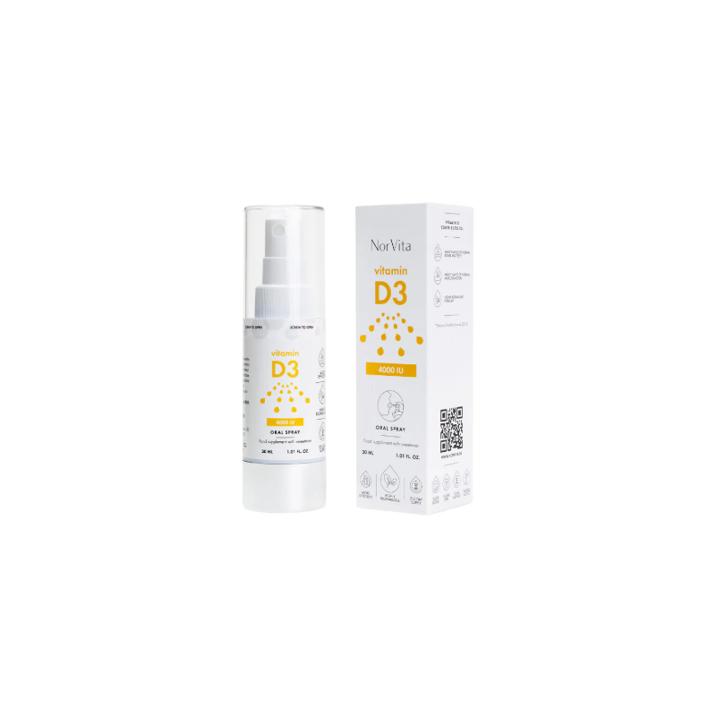 Vitamina D3 (4000IU) spray orale