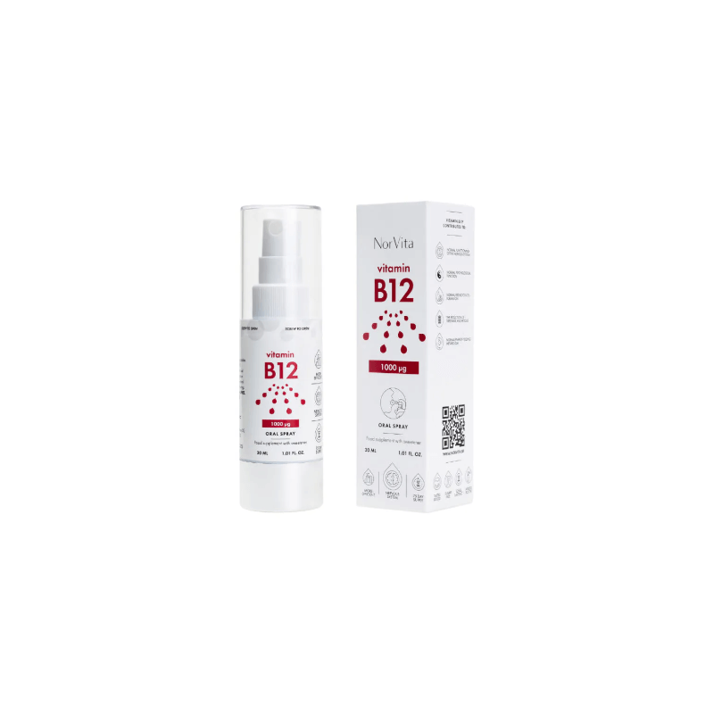 Vitamina B12 (1000mcg) spray orale