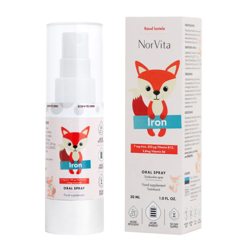 Ferro spray orale per bambini