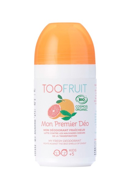 Roll-On Deodorant for Kids, Grapefruit & Mint