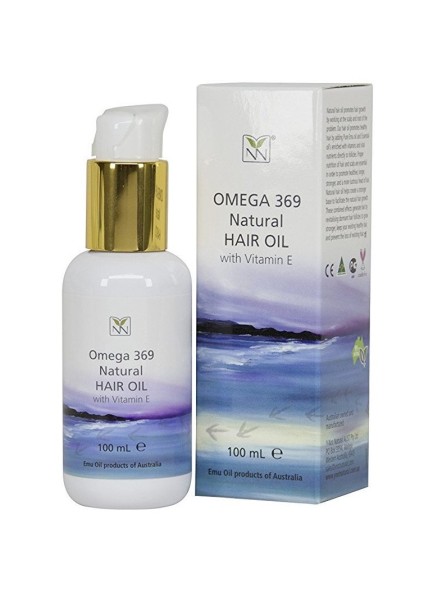 Omega 369 Natural Hair Oil with Vitamin E
