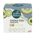 Crema viso idratante con succo di Kiwi e olio di Avocado, 50ml