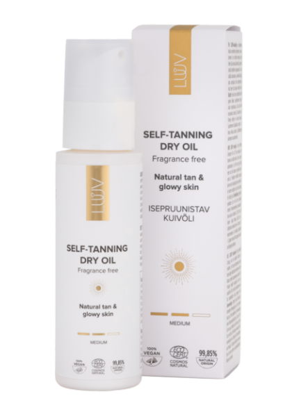 Self Tanning Dry Oil, Medium
