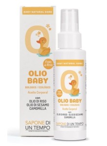 Baby Body Oil with Rice Flower