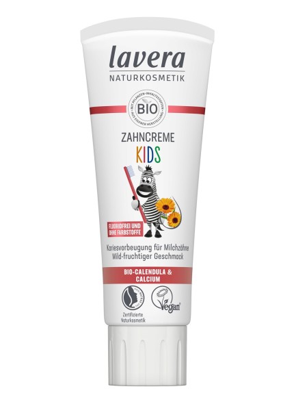 Dentifricio per bambini con Calendula e Calcio