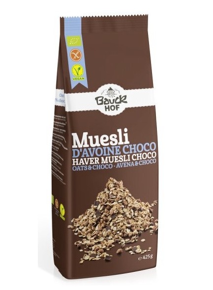 Muesli d'avena senza glutine con cioccolato