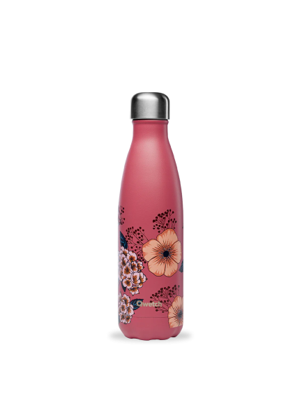 Insulated Stainless Steel Thermo Bottle, Anemones