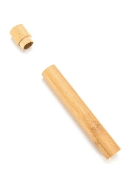 Bamboo Toothbrush Case