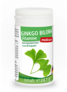 Ginkgo Biloba (27,8mg) + B-vitamiinid