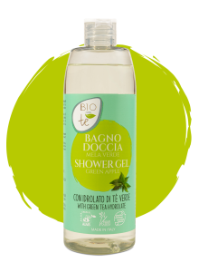 Shower Gel with Green Apple