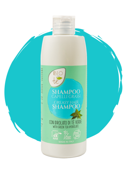 Greasy Hair Shampoo with Green Tea Hydrolate