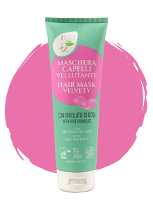 Maschera capelli con idrolato di rosa