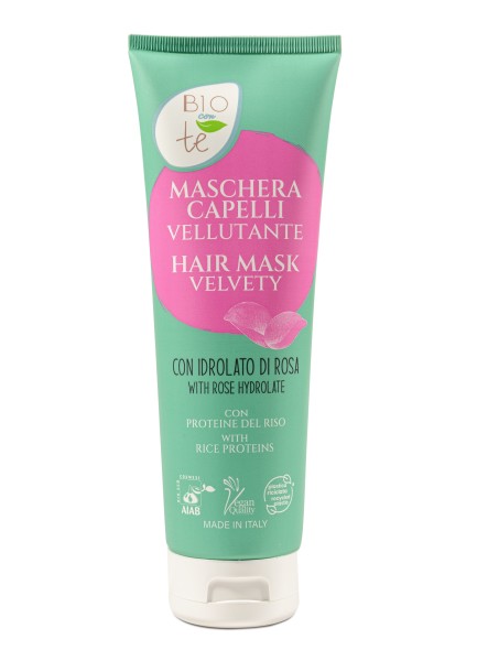 Maschera capelli con idrolato di rosa