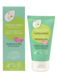Moisturising Face Cream with Rose Hydrolate, 50ml Moisturising Face Cream with Rose Hydrolate, 50ml