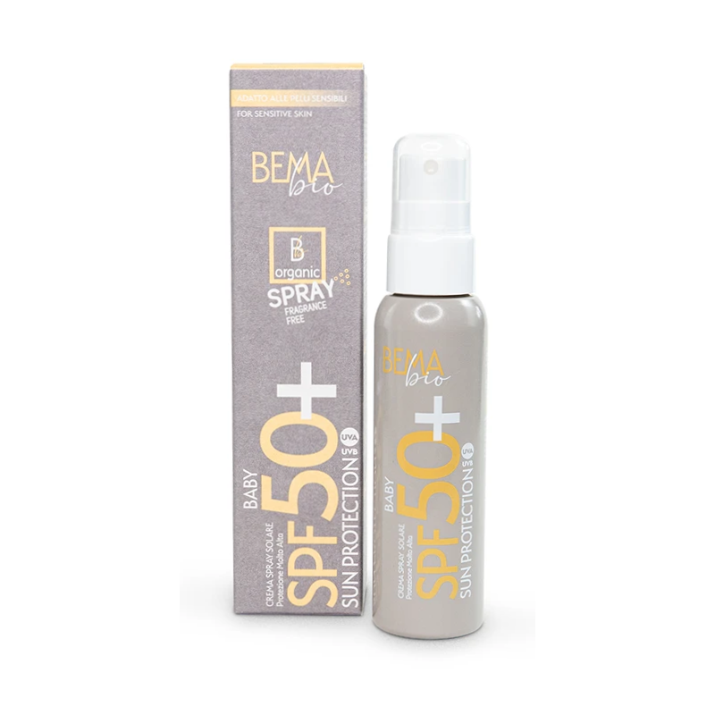 Päikesekreem lastele "B Organic" SPF50+ lõhnavaba sprei