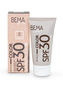 Päikesekreem näole "B Organic" SPF30, tooniv Päikesekreem näole "B Organic" SPF30, tooniv
