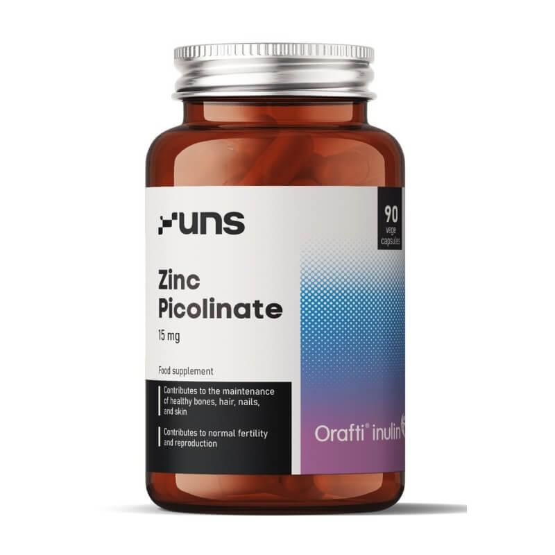 Zinc Picolinate (15mg) + L-leucine, 90 capsules / dietary supplement