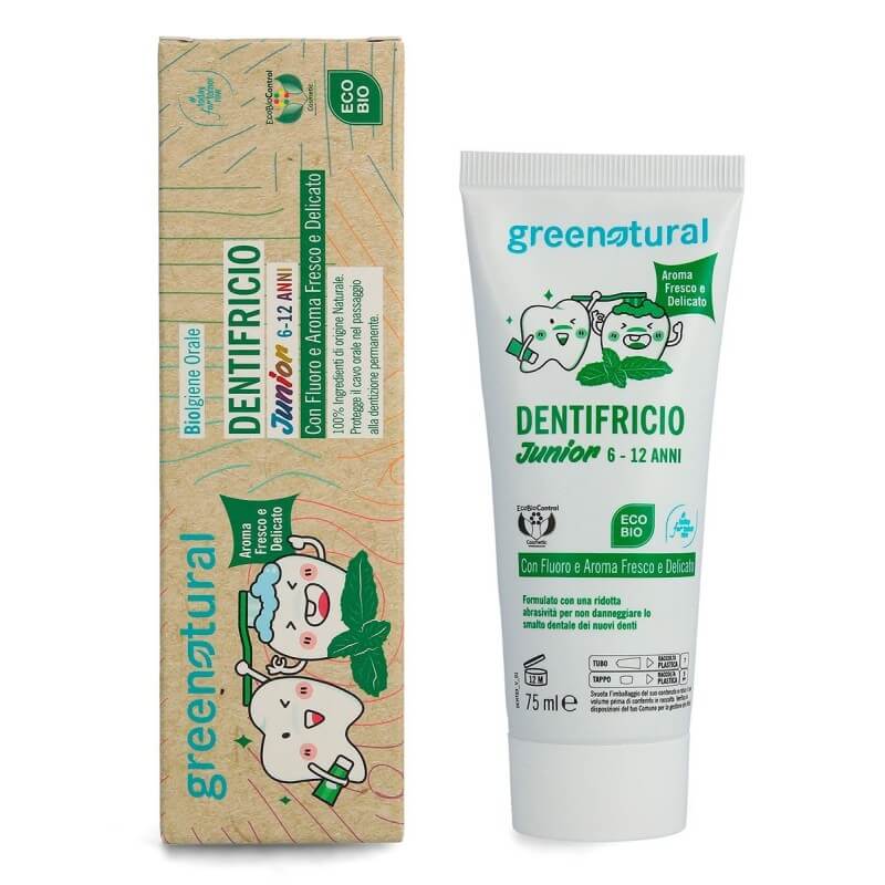 Toothpast Junior for Children 6-12 Years with Fluoride, 75ml