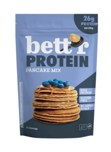 Gluteenivaba proteiinipannkookide jahusegu