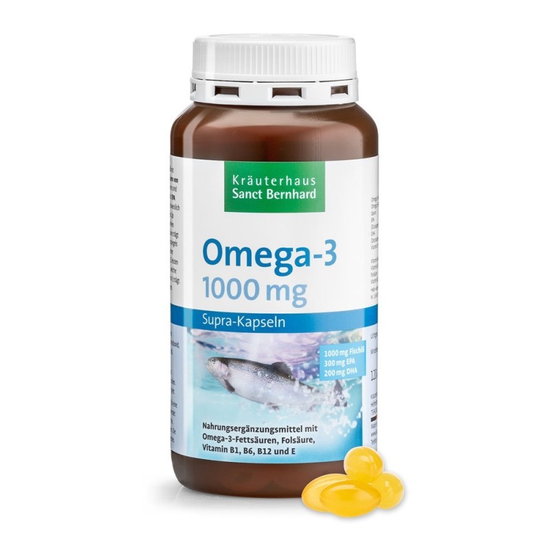Omega-3 Supra-1000 mg, 120 capsules / dietary supplement