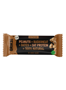 Raw Protein Bar with Sprouted Buckwheat & Peanuts, 35g